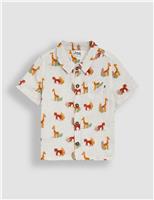 Pure Cotton Safari Shirt (6 Mths-5 Yrs)