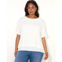 Woven Overlay Top