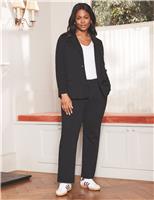 Jersey Straight Leg Trousers