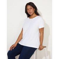 Pure Cotton Round Neck T-Shirt