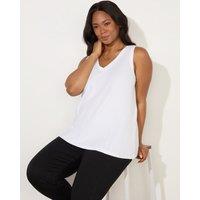 Pure Cotton V-Neck Vest