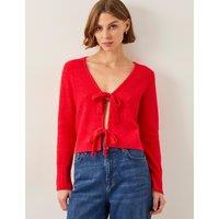 Textured V-Neck Cardigan