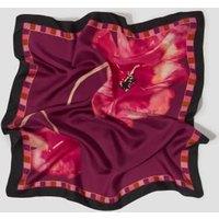 Pure Silk Floral Scarf