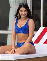 Sicily Polka Dot Wired Bikini Top