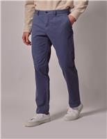 Regular Fit Cotton Rich Stretch Chinos