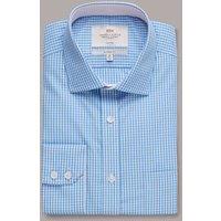 Slim Fit Non Iron Pure Cotton Gingham Shirt