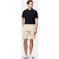 Hawes & Curtis Regular Fit Cotton Rich Chino Shorts Beige