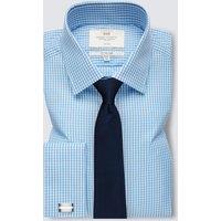 Slim Fit Non Iron Pure Cotton Gingham Shirt