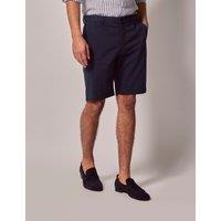 Hawes & Curtis Regular Fit Cotton Rich Chino Shorts Dark Navy