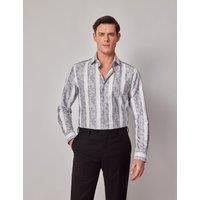 Regular Fit Pure Cotton Striped Shirt