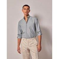 Regular Fit Pure Linen Oxford Shirt