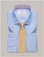 Hawes & Curtis Classic Fit Pure Cotton Shirt Blue