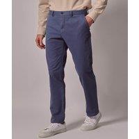 Hawes & Curtis Regular Fit Cotton Rich Stretch Chinos Air Force Blue