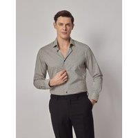 Slim Fit Easy Iron Pure Cotton Chain Shirt