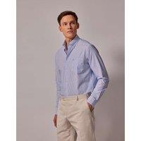 Regular Fit Pure Linen Striped Shirt