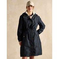 Waterproof Floral Hooded Packable Raincoat
