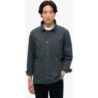 Superdry & Co Pure Cotton Utility Jacket Blue
