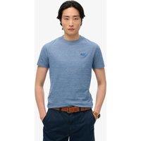 Superdry & Co Pure Cotton Embroidered T-Shirt Blue