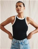 Albaray Cotton Rich Vest Black