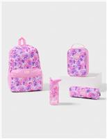 Kids 4pc Printed Backpack Bundle
