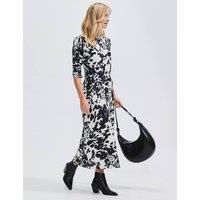 Animal Print Midaxi Column Dress