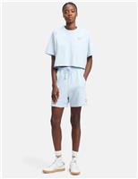 Reebok Icon Elements Pure Cotton Crew Neck T-Shirt Pale Blue