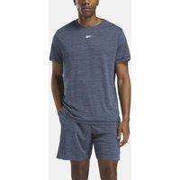 Reebok ID Train Melange Tech Sports T-Shirt Bright Blue