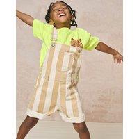 Pure Cotton Striped Dungarees (2-8 Yrs)