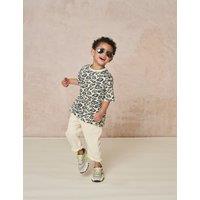 Pure Cotton Animal Print T-Shirt (2-8 Yrs)