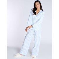 Pure Cotton Striped Pyjama Set