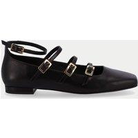 Luke Leather Mary Jane Ballet Pumps
