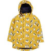 Frugi Hooded Printed Raincoat (1-10 Yrs) Yellow Mix