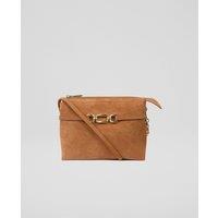 Suede Clutch Bag