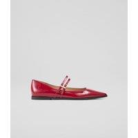 Leather Patent Flat Pumps