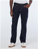 Straight Fit 5 Pocket Stretch Jeans