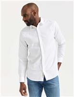 Scotch & Soda Cotton Rich Shirt White
