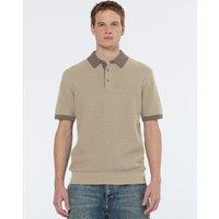 Pure Cotton Knitted Polo Shirt