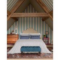Joules Pure Cotton Floral Scallop Bedding Set Blue Mix