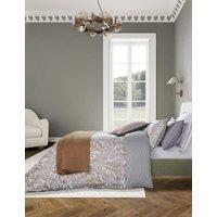 Bedeck of Belfast Pure Cotton Zenda Bedding Set Charcoal Mix