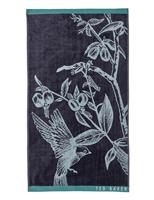 Pure Cotton Botanical Birds Towel