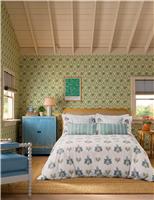 Pure Cotton Chintz Floral Bedding Set