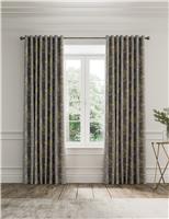 Palampore Pure Cotton Blackout Eyelet Curtains