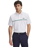 Under Armour Playoff 3.0 Striped Polo Shirt White