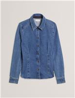 Ted Baker Denim Shirt Blue