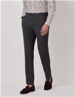 Slim Fit Pure Wool Suit Trousers
