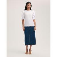 Jersey Puff Sleeve Top
