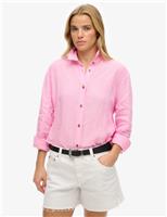 Linen Rich Collared Shirt