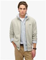 Cotton Rich Essential Logo Zip Up Track Top