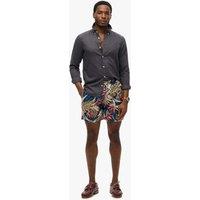 Hawaiian Print Swim Shorts
