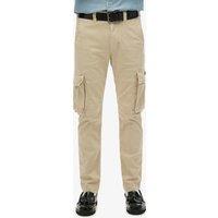 Superdry & Co Regular Fit Stretch Cargo Trousers Beige